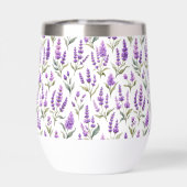Lila Salbei Grün Lavendel Blumen (Rückseite)