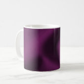 Lila Samt-Tasse Kaffeetasse (Vorderseite Links)