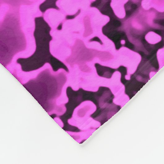 Lila Samurai-Geist-Drache-Fleece-Decke Fleecedecke (Ecke)