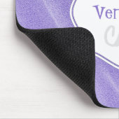 Lila Sand Ripples Personalisierte Maus Pad Mousepad (Ecke)