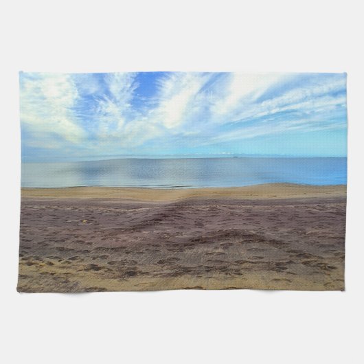 Lila Sandhandtuch Handtuch (Horizontal)