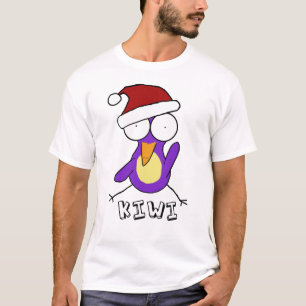Lila Sankt-Kiwi-T - Shirt
