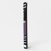 Lila Sassy Star Zebra BT iPhone 5 Fall Case-Mate iPhone Hülle (Hinten/Links)