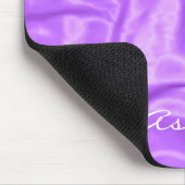 Lila Satin - Computermousepad Mousepad (Ecke)