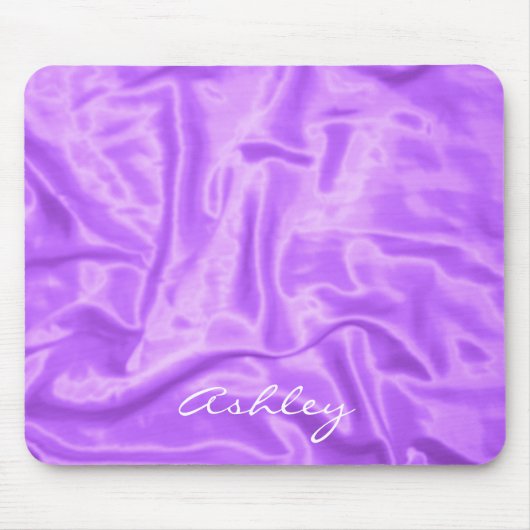 Lila Satin - Computermousepad Mousepad (Vorne)