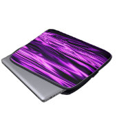 Lila Satin...... Laptopschutzhülle (Vorne Knopf)