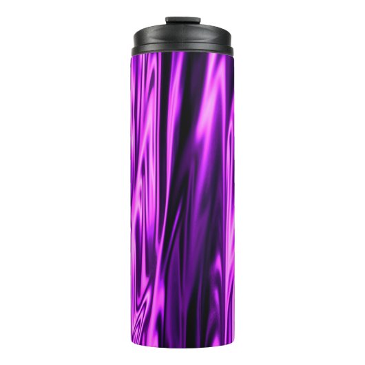Lila Satin...... Thermosbecher (Vorderseite)