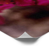 Lila Saxibrech Blume Arctic Oliktok Alaska Poster (Ecke)