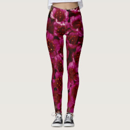 Lila Saxibrech Wildblume Arktis Küste Leggings