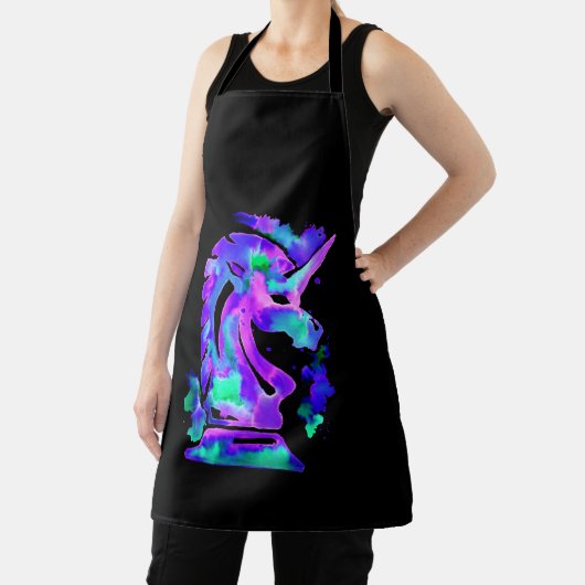 Lila Schachspiel Schürze (InSitu)