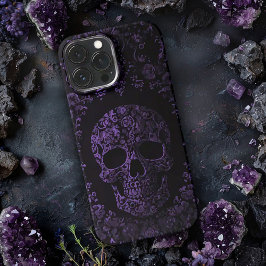 Lila Schädel iPhone 13 Pro Max Hülle