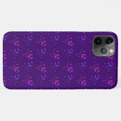Lila Schädel iPhone Kasten Case-Mate iPhone Hülle (Rückseite (Horizontal))