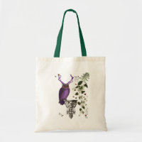 Lila Schale mit Antlern 2