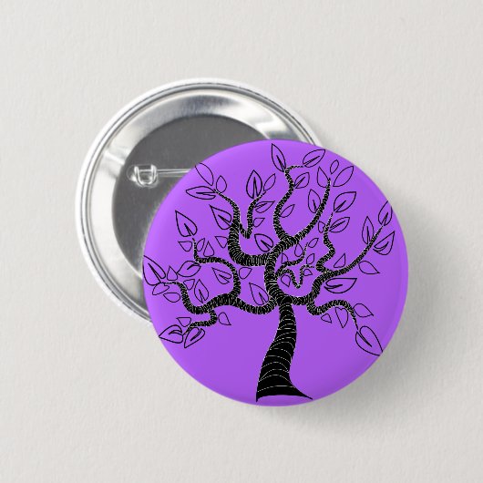 Lila Schaltfläche mit Baumart oder Farbauswahl Button (Vorne & Hinten)