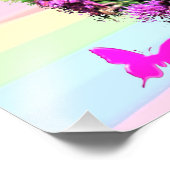 LILA SCHALTFLY ISAIAH 41:10 BIBLE VERSE FOTODRUCK (Ecke)