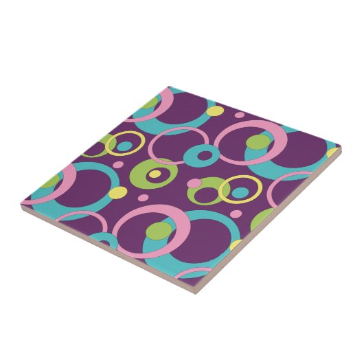 Lila Schaltkreise für Funky Fliese (Seite)
