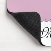 Lila Schatten Mousepad - kundengerecht (Ecke)