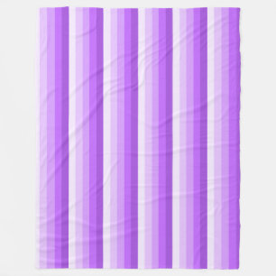 Lila Schattenstreifen Fleecedecke