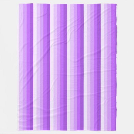 Lila Schattenstreifen Fleecedecke (Vorderseite)