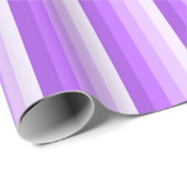 Lila Schattenstreifen Geschenkpapier (Rolleneckpunkt)