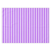 Lila Schattenstreifen Tischdecke (Vorderseite (Horizontal))