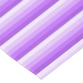 Lila Schattenstreifen Tischdecke (Schrägansicht)