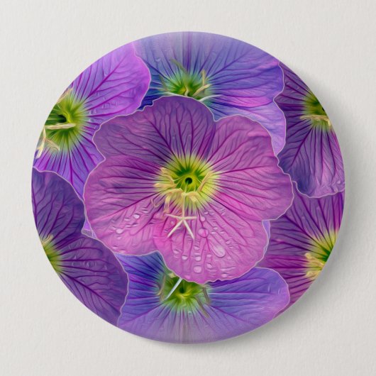 Lila Schattierungen Button (Vorderseite)