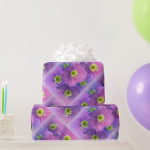 Lila Schattierungen Geschenkpapier