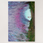 Lila Schattierungen Puzzle (Vertikal)