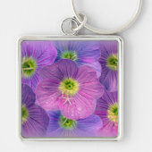 Lila Schattierungen Schlüsselanhänger (Vorne)