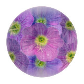 Lila Schattierungen Schneidebrett (Vorderseite)