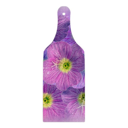 Lila Schattierungen Schneidebrett (Vorderseite)