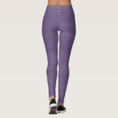 Lila schattige Leggings (Rückseite)