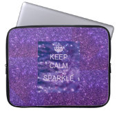 Lila Scheinlaptopkasten Laptopschutzhülle (Vorderseite)