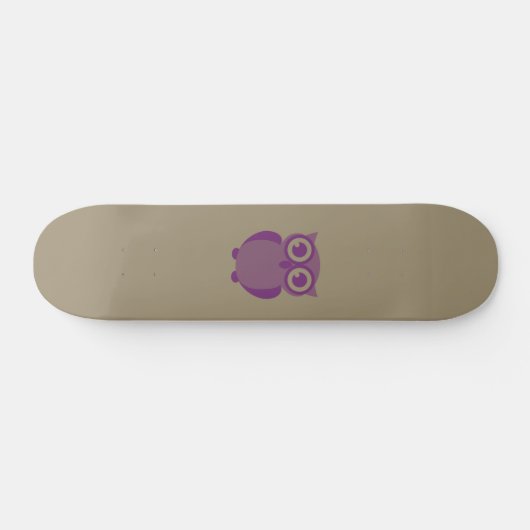 Lila Schellfisch Skateboard (Horizontal)
