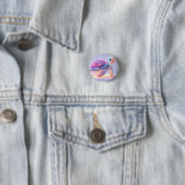 Lila Schildkröte Button (Beispiel)