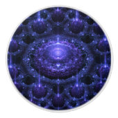 Lila schillernder Bereich-Keramik-Griff Keramikknauf (Vorderseite)