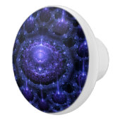 Lila schillernder Bereich-Keramik-Griff Keramikknauf (Rechts)