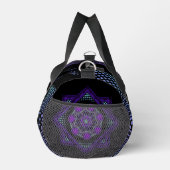 Lila Schirm und Herz .7 Duffle Bag (Rechts)