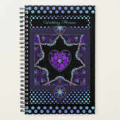 Lila Schirm und Herz .7 Planer (Vorderseite)