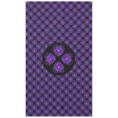 Lila Schirm und Herz .7 Tischdecke (Vorderseite)