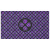 Lila Schirm und Herz .7 Tischdecke (Vorderseite (Horizontal))