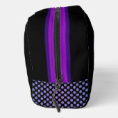 Lila Schirm und Herz .7 Waschbeutel (Rechts)