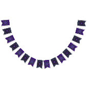 Lila Schirm und Herz .7 Wimpelkette (Alle)