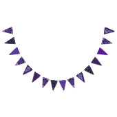 Lila Schirm und Herz .7 Wimpelkette (Alle)