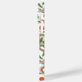 Lila Schlange und botanisch-Personalisiert Case-Mate iPhone Hülle (Rückseite / Links)