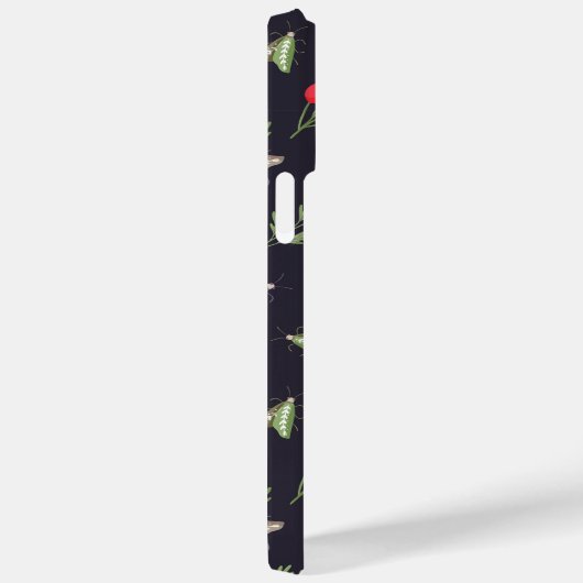 Lila Schlange und botanisch-Personalisiert Case-Mate iPhone Hülle (Rückseite / Rechts)