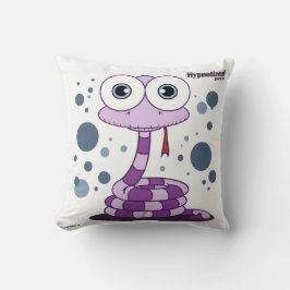 Lila Schlangen-Polyesterthrow-Kissen 16" x 16" Kissen