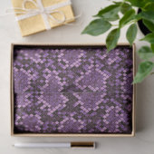 Lila Schlangendrucke Seidenpapier (Geschenk)