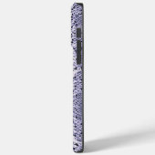 Lila Schlangenhautwerbung Case-Mate iPhone Hülle (Rückseite / Links)